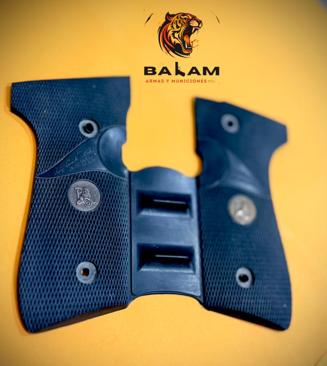 CACHAS BERETTA NEGRAS HULE C-PB014