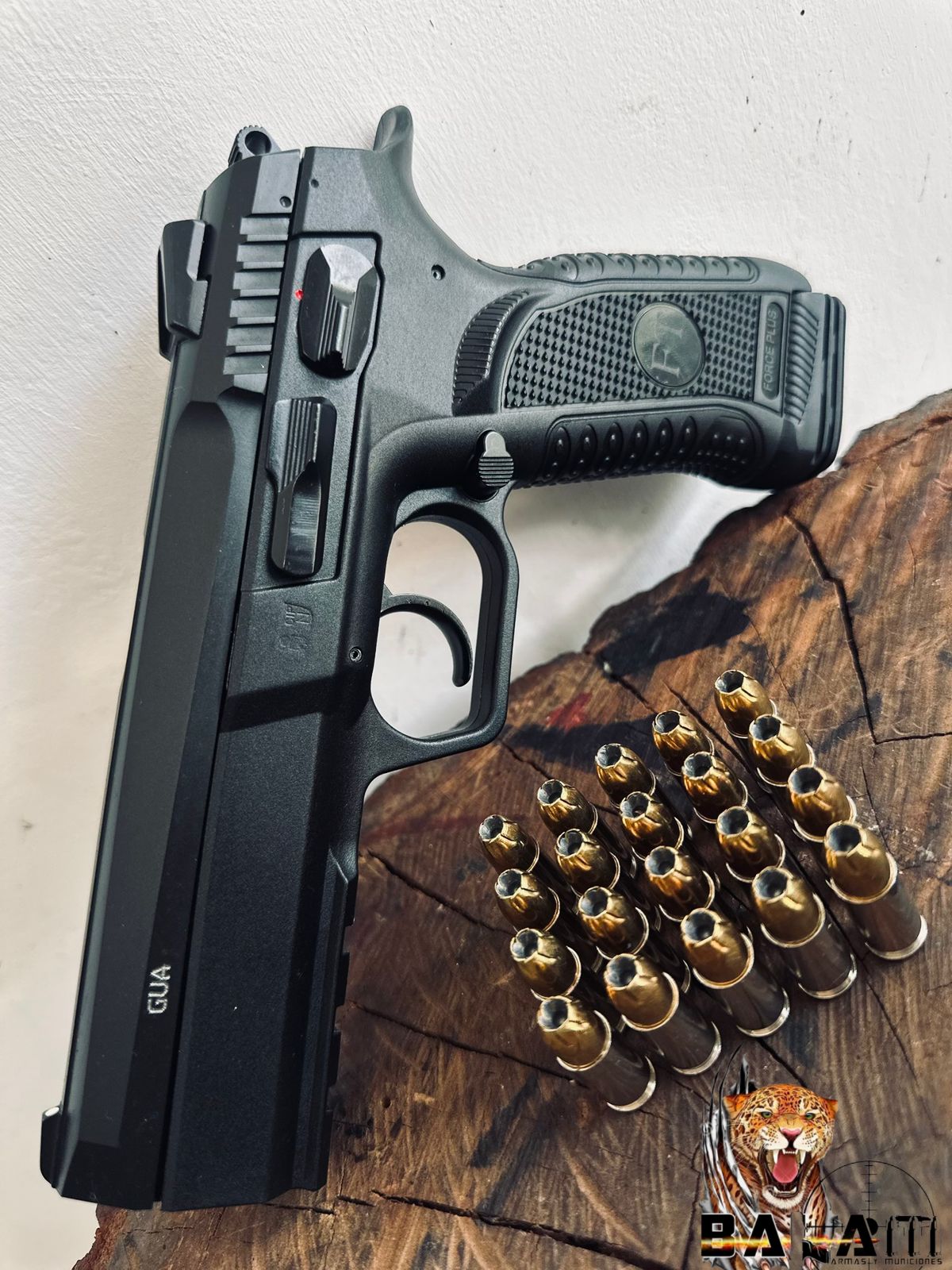 PISTOLA MARCA TANFOGLIO MODELO FORCE POLICE CALIBRE 9X19