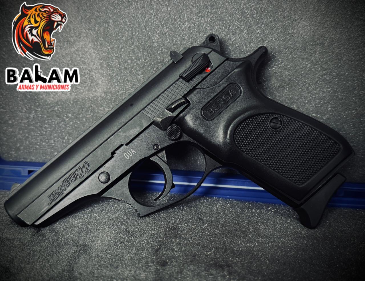 PISTOLA MARCA BERSA MODELO THUNDER22 CALIBRE 9X19