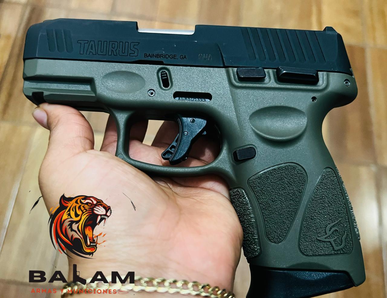 PISTOLA MARCA TAURUS MODELO G3 c CALIBRE 9X19